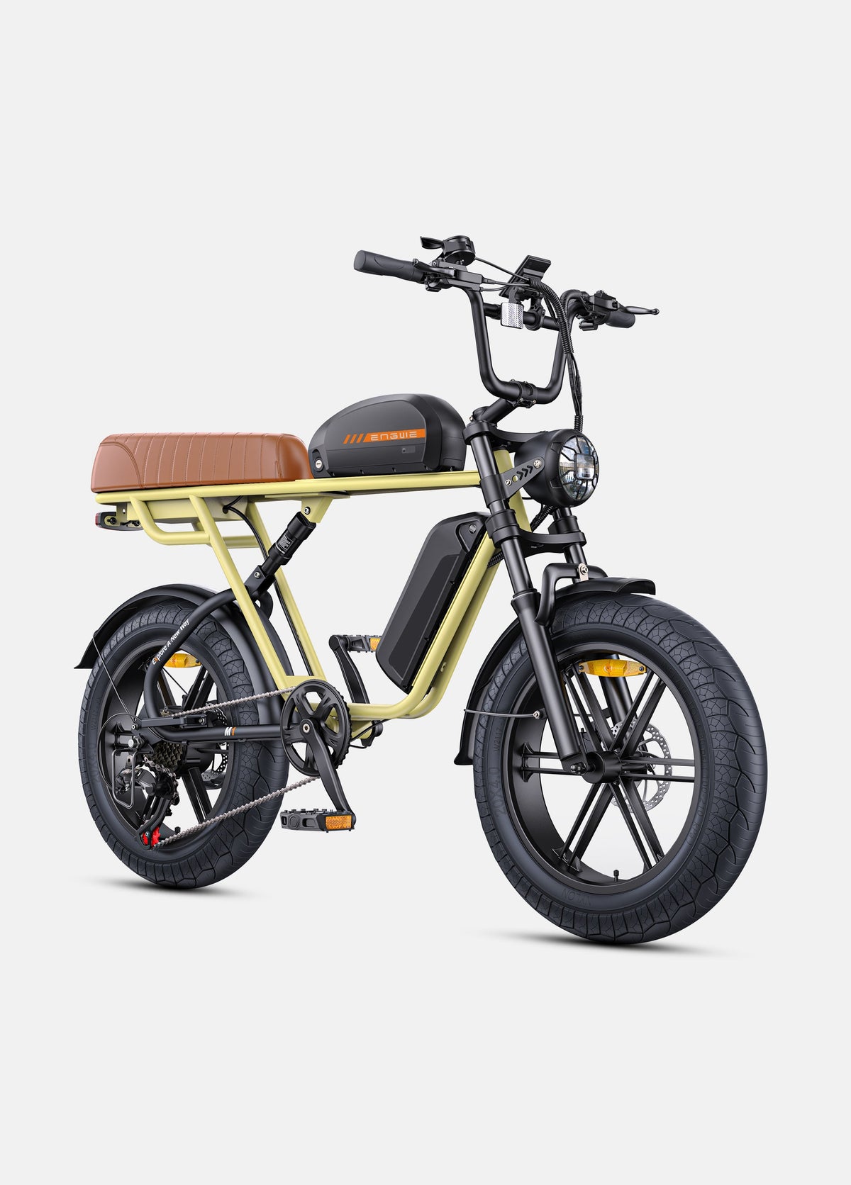 Engwe M1 Gul – 2 batterier